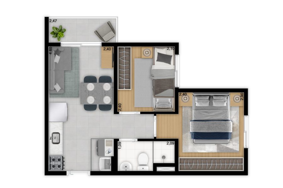 MEU PLANO&INTERLAGOS-PALMARES_LOTE 02-TORRE A-FINAIS 03, 04, 09 E 10-34,09M²_R00